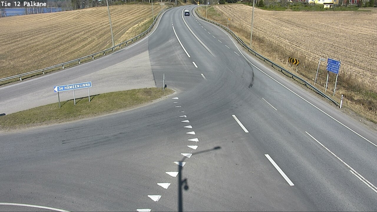 Kelikamerat Kuva Tie 12 Pälkäne, Pälkäne, Pirkanmaa