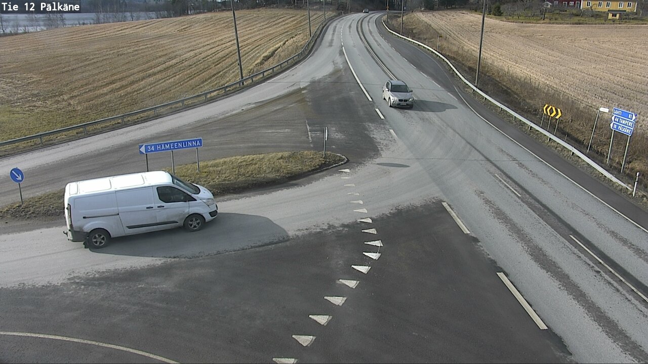 Weather Camera Image Road 12 Pälkäne, Pälkäne, Pirkanmaa