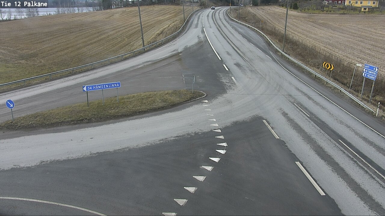 Weather Camera Image Road 12 Pälkäne, Pälkäne, Pirkanmaa