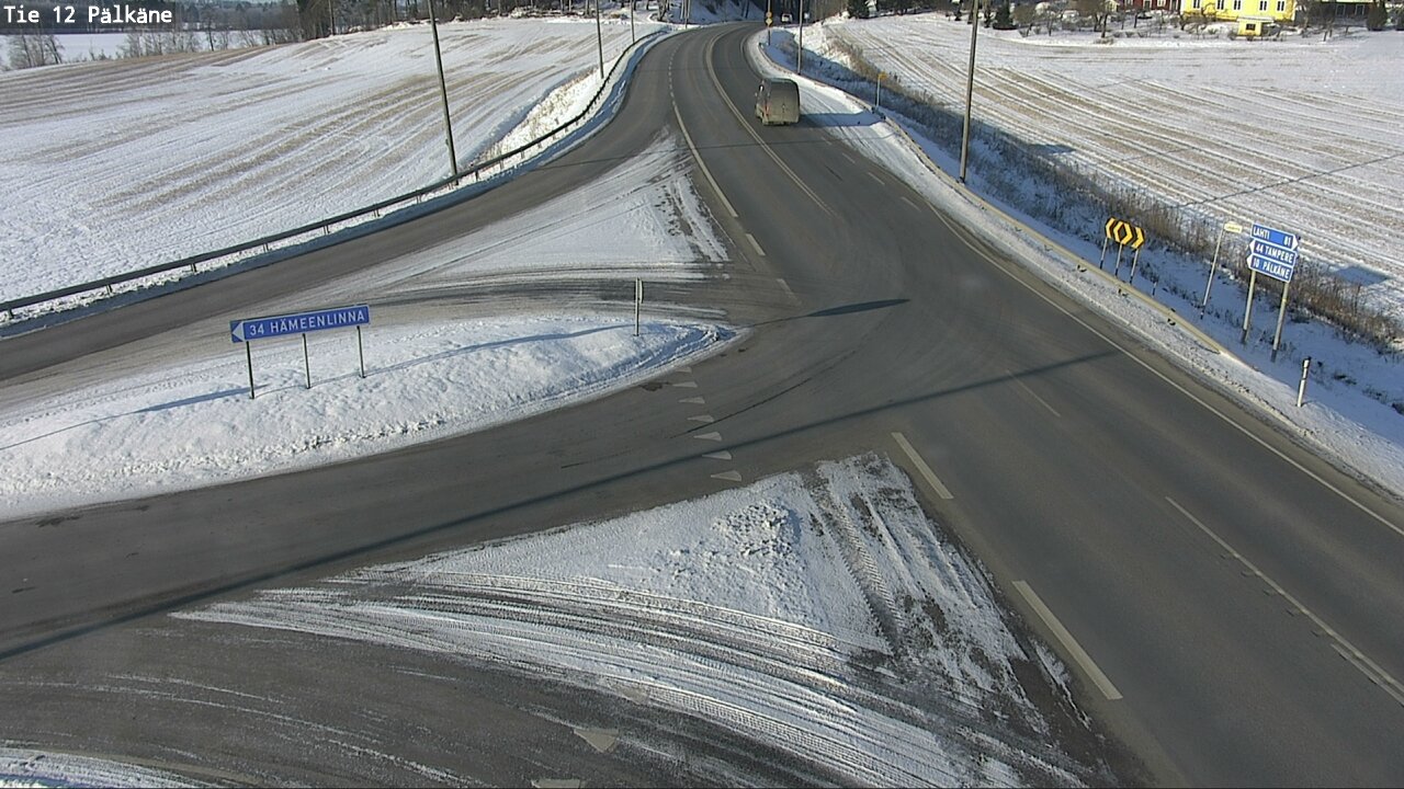 Weather Camera Image Väg 12 Pälkäne, Pälkäne, Pirkanmaa