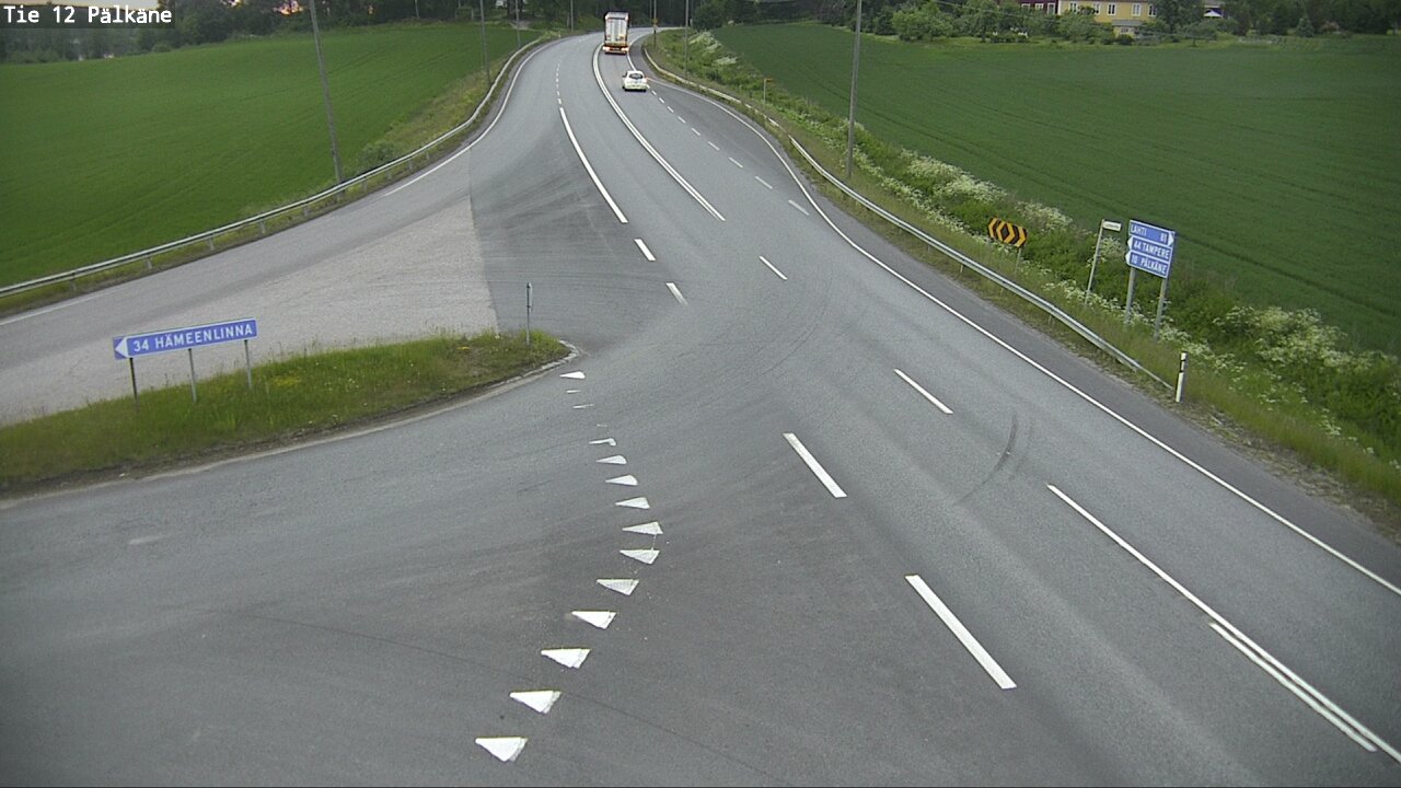 Weather Camera Image Väg 12 Pälkäne, Pälkäne, Pirkanmaa
