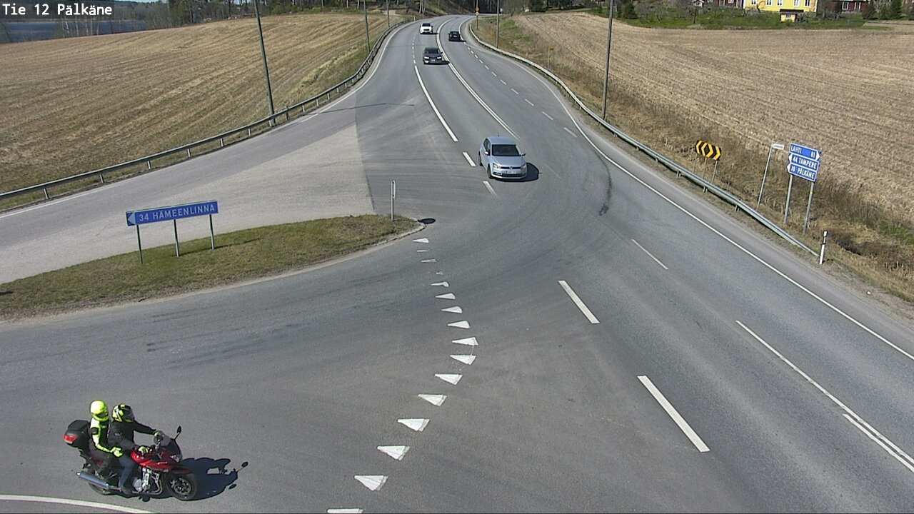 Weather Camera Image Väg 12 Pälkäne, Pälkäne, Pirkanmaa