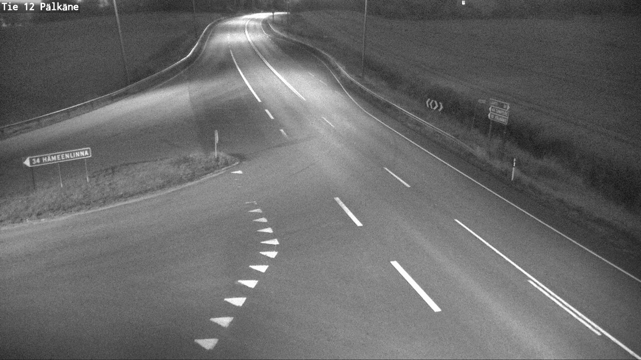 Weather Camera Image Road 12 Pälkäne, Pälkäne, Pirkanmaa