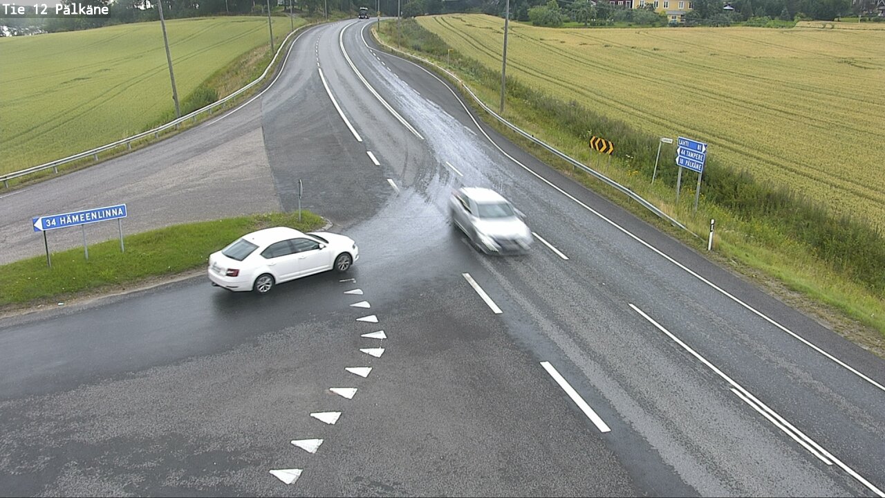 Weather Camera Image Road 12 Pälkäne, Pälkäne, Pirkanmaa
