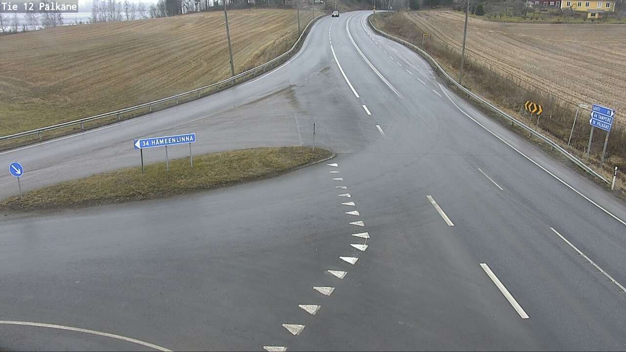 Weather Camera Image Väg 12 Pälkäne, Pälkäne, Pirkanmaa