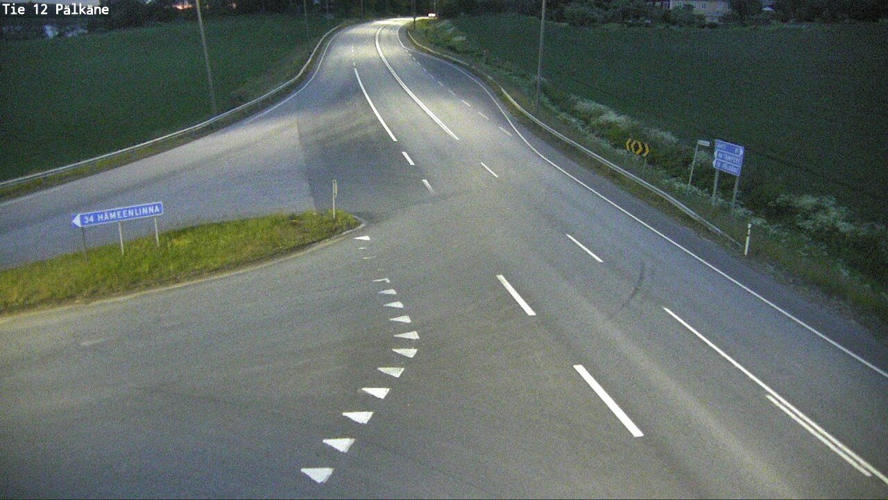 Weather Camera Image Väg 12 Pälkäne, Pälkäne, Pirkanmaa