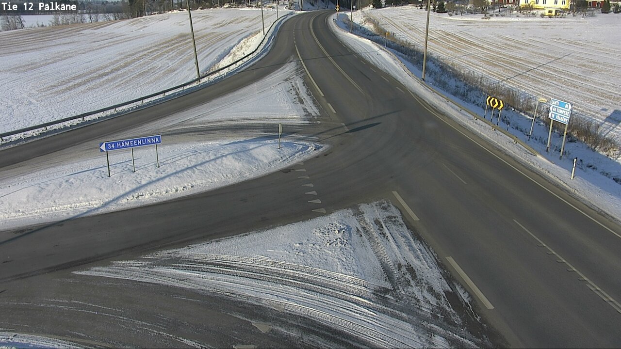 Weather Camera Image Väg 12 Pälkäne, Pälkäne, Pirkanmaa