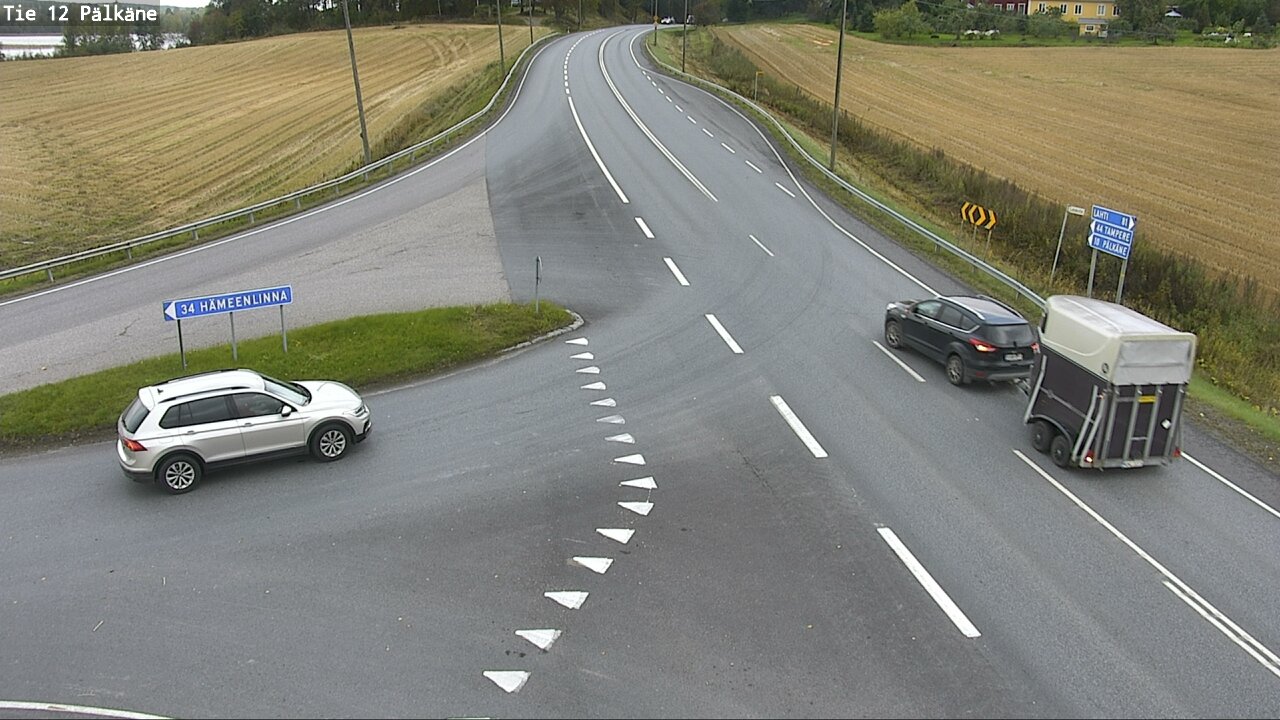 Kelikamerat Kuva Tie 12 Pälkäne, Pälkäne, Pirkanmaa