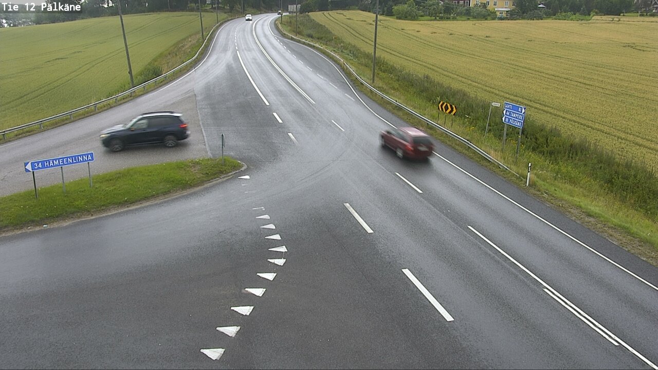 Weather Camera Image Road 12 Pälkäne, Pälkäne, Pirkanmaa