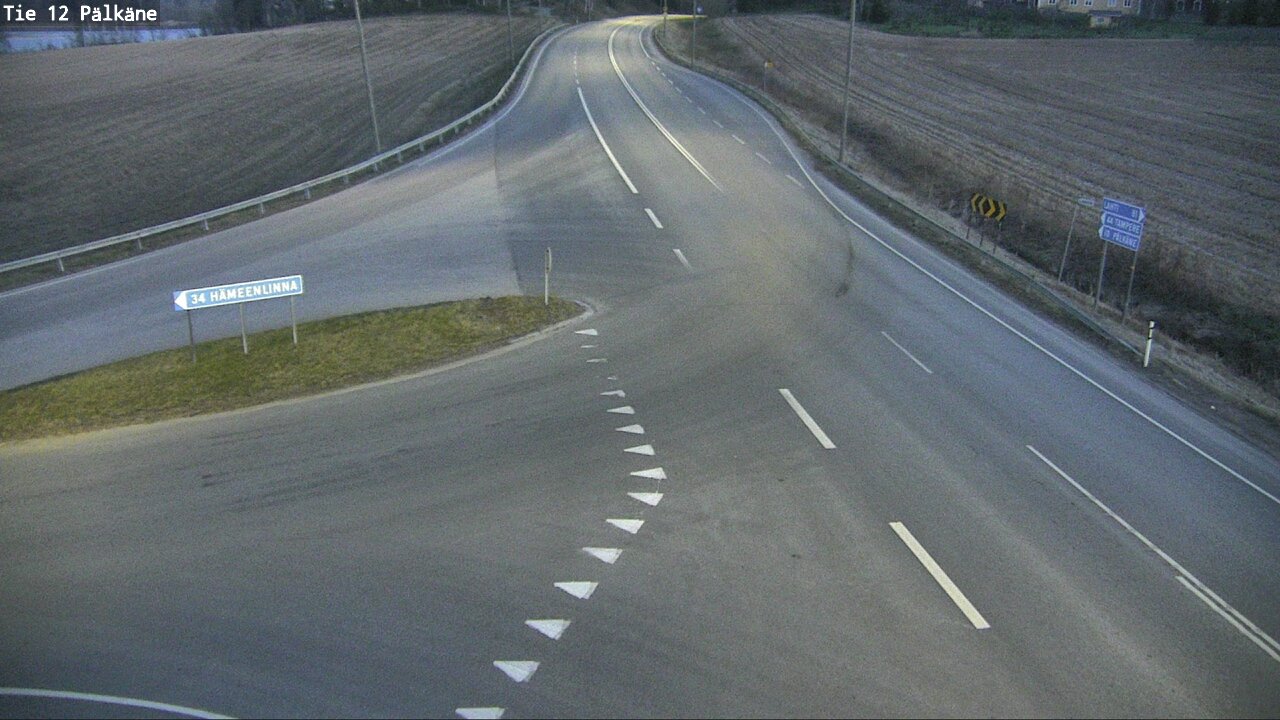 Weather Camera Image Road 12 Pälkäne, Pälkäne, Pirkanmaa