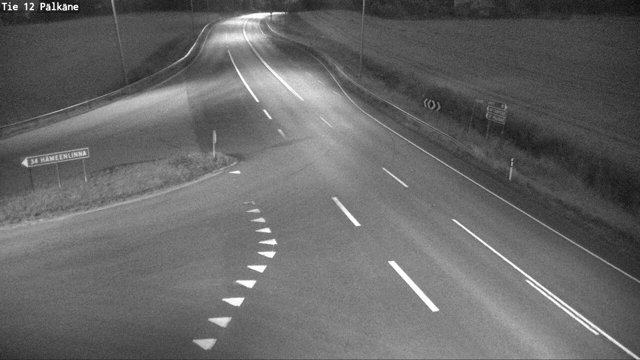 Weather Camera Image Road 12 Pälkäne, Pälkäne, Pirkanmaa