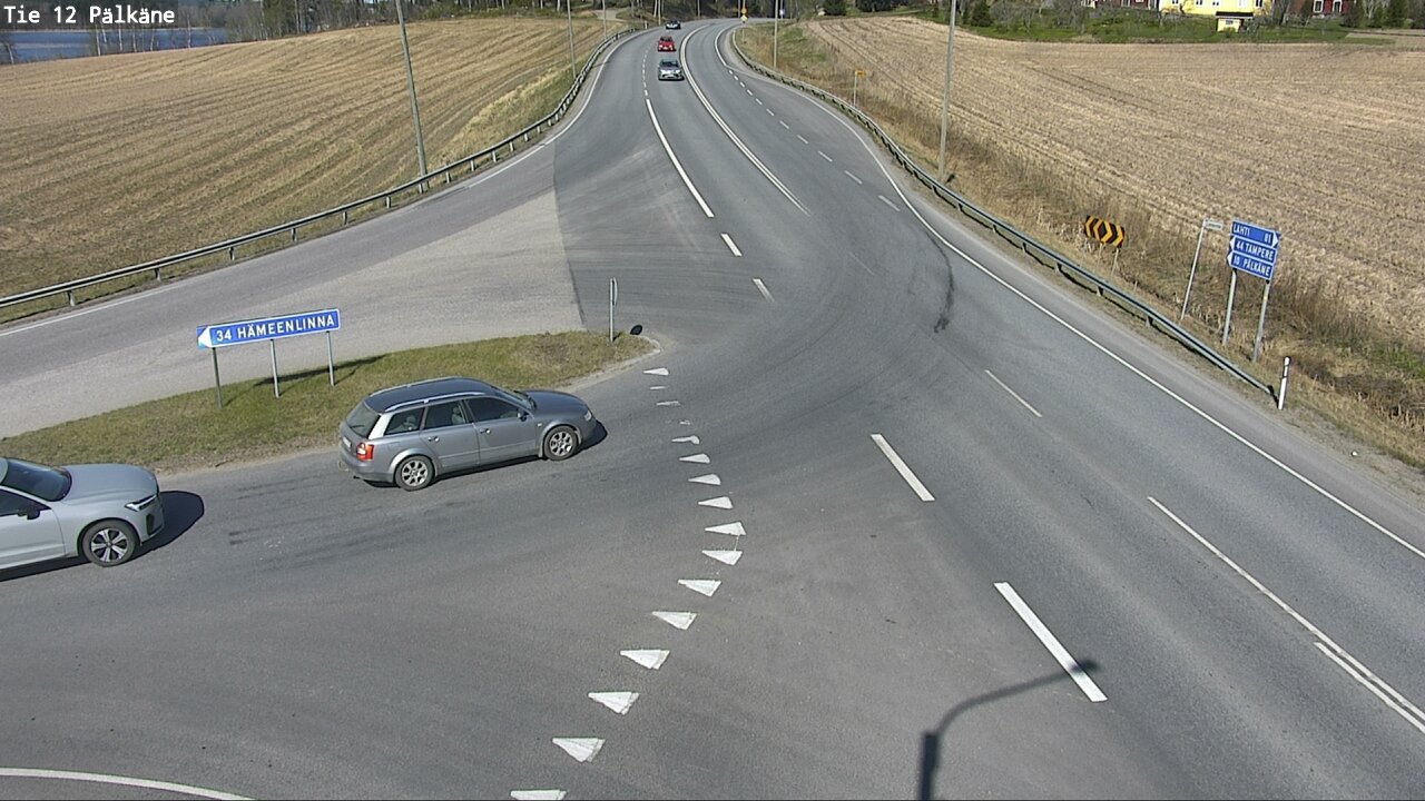 Weather Camera Image Väg 12 Pälkäne, Pälkäne, Pirkanmaa