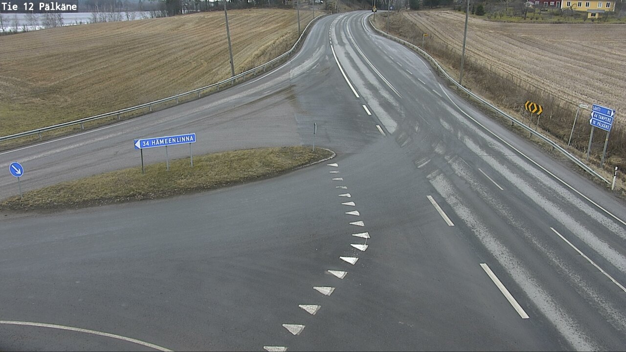 Weather Camera Image Road 12 Pälkäne, Pälkäne, Pirkanmaa