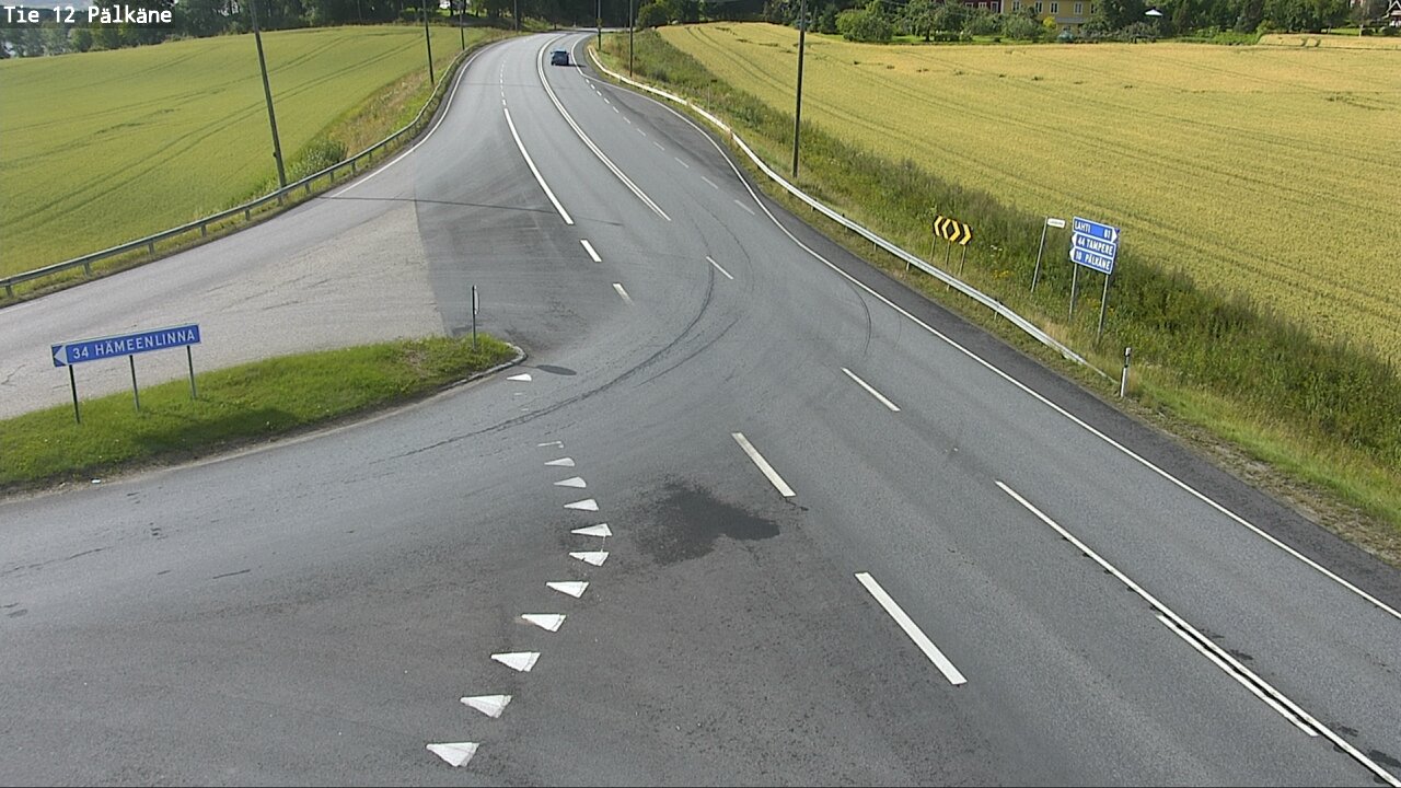 Weather Camera Image Road 12 Pälkäne, Pälkäne, Pirkanmaa