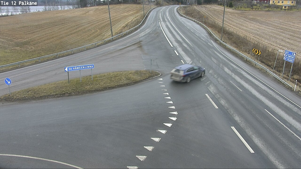 Weather Camera Image Road 12 Pälkäne, Pälkäne, Pirkanmaa