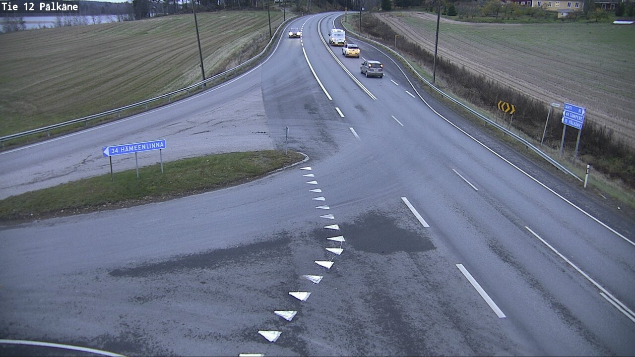 Kelikamerat Kuva Tie 12 Pälkäne, Pälkäne, Pirkanmaa