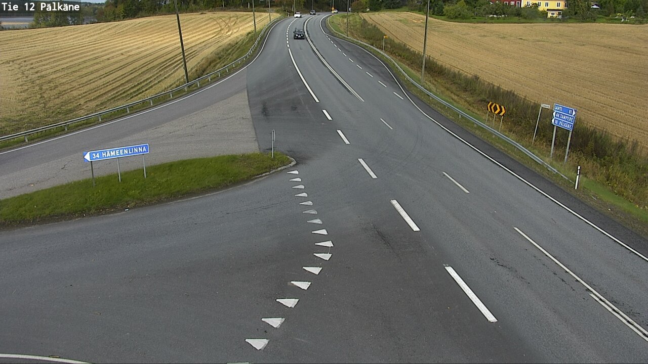 Weather Camera Image Road 12 Pälkäne, Pälkäne, Pirkanmaa