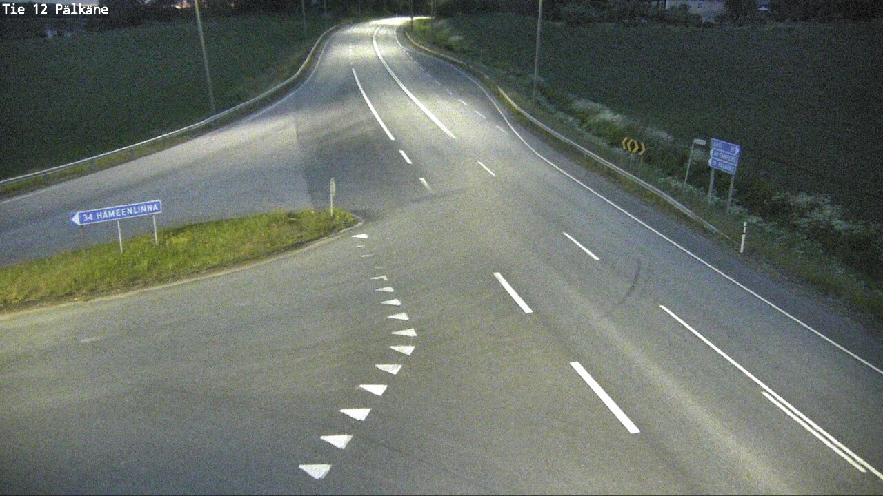 Weather Camera Image Väg 12 Pälkäne, Pälkäne, Pirkanmaa