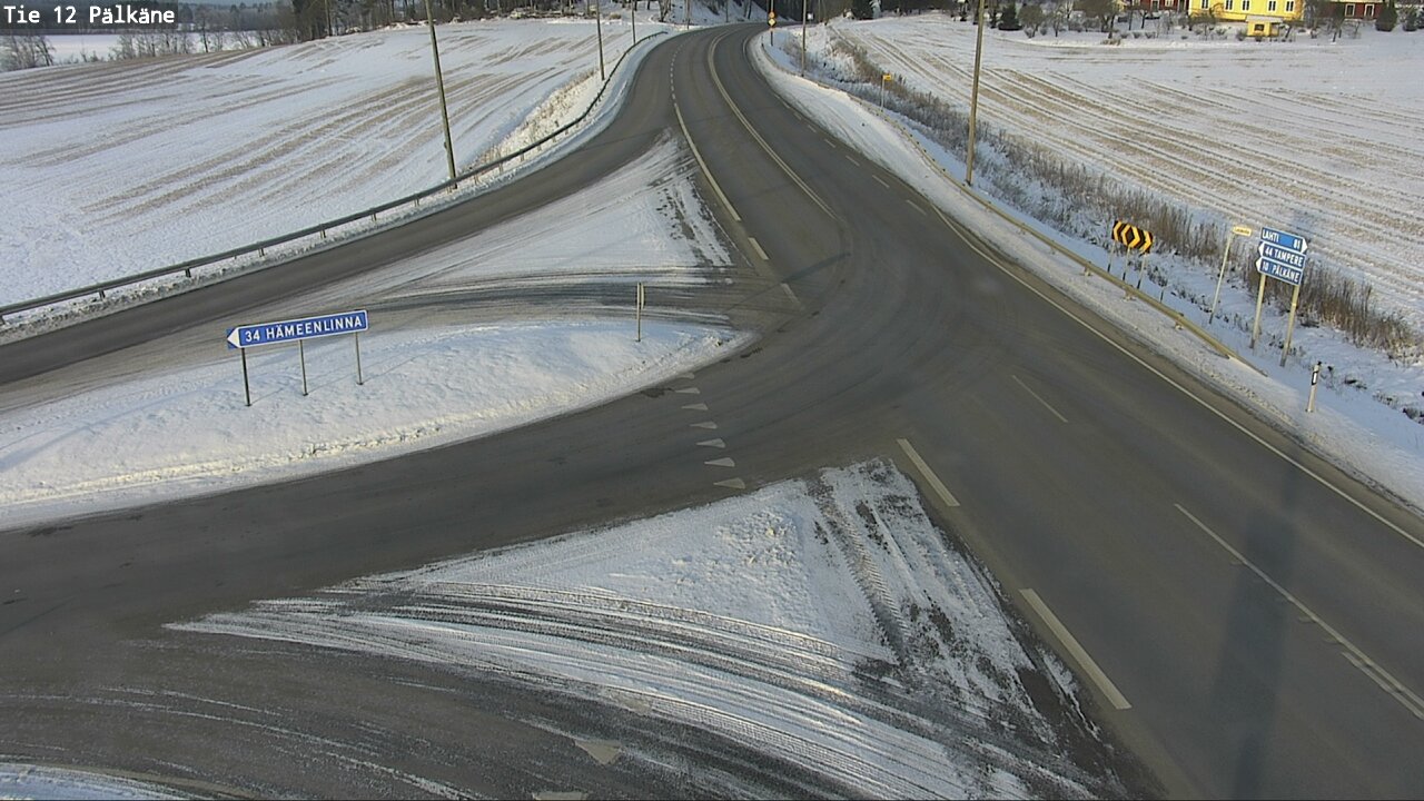 Weather Camera Image Väg 12 Pälkäne, Pälkäne, Pirkanmaa
