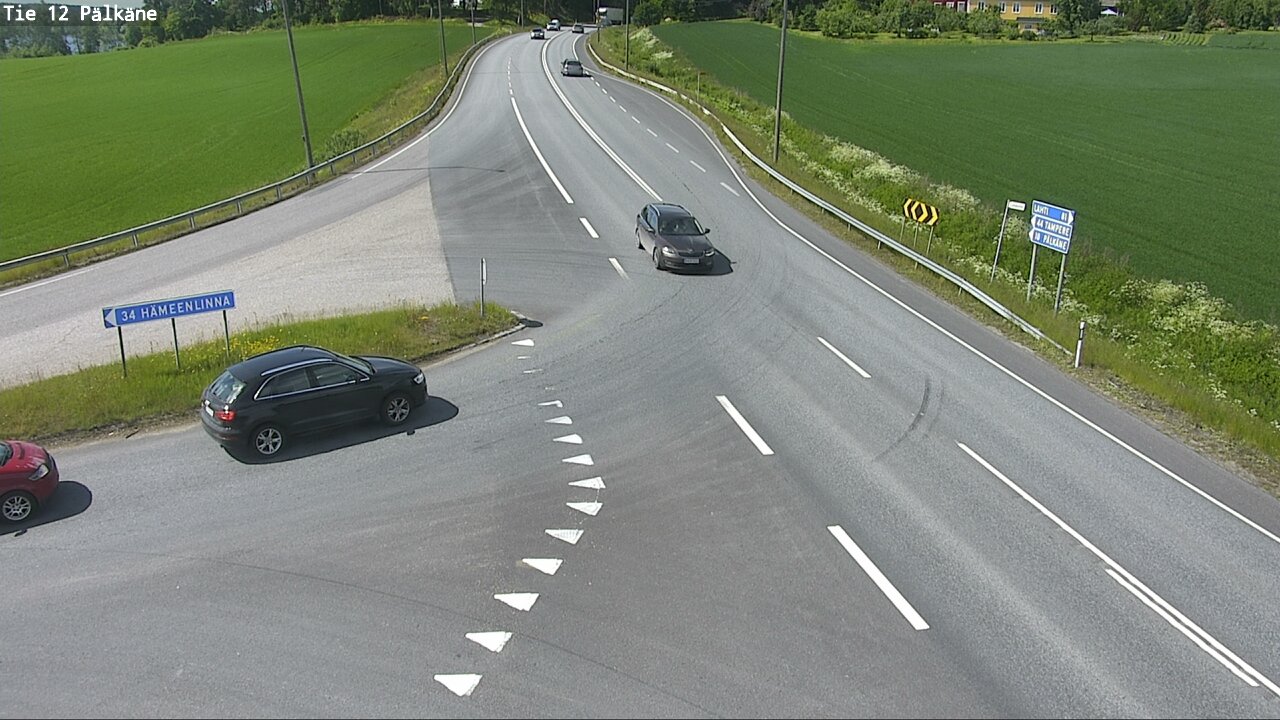 Weather Camera Image Väg 12 Pälkäne, Pälkäne, Pirkanmaa