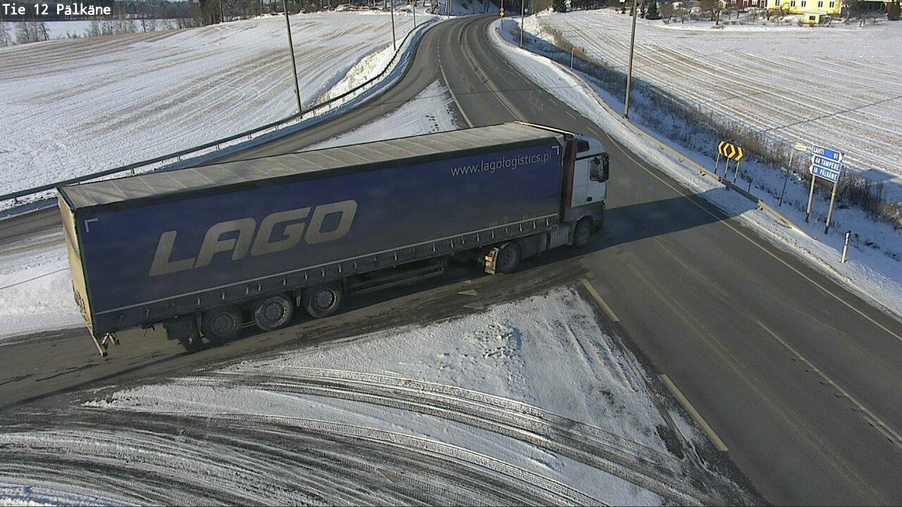 Kelikamerat Kuva Tie 12 Pälkäne, Pälkäne, Pirkanmaa
