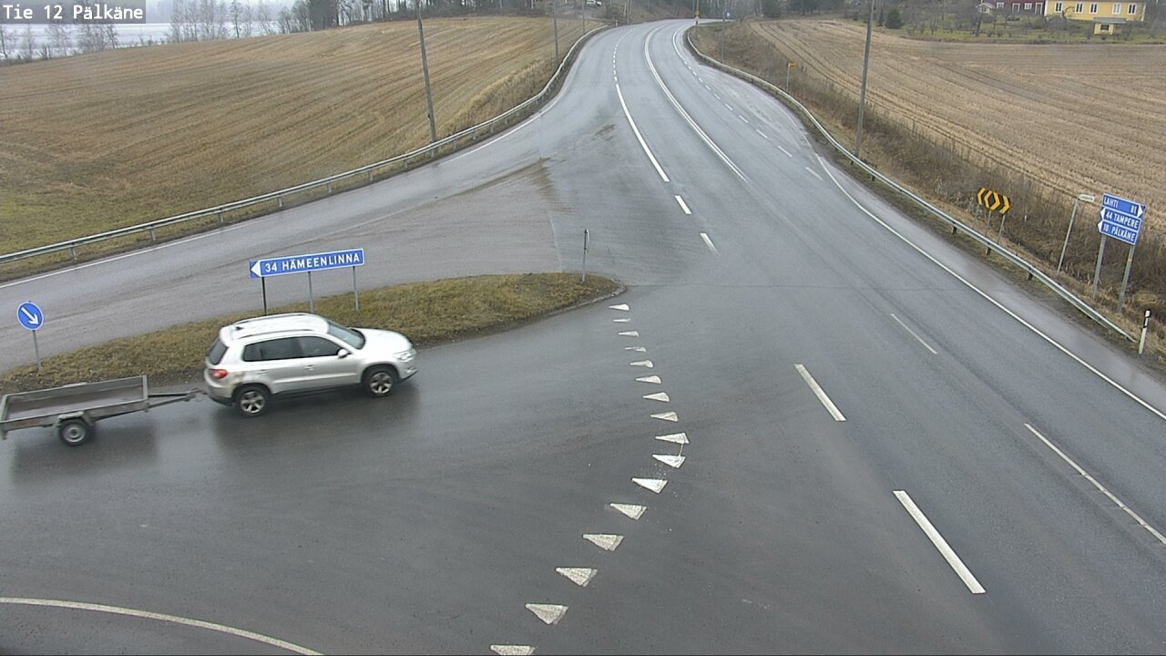 Weather Camera Image Väg 12 Pälkäne, Pälkäne, Pirkanmaa