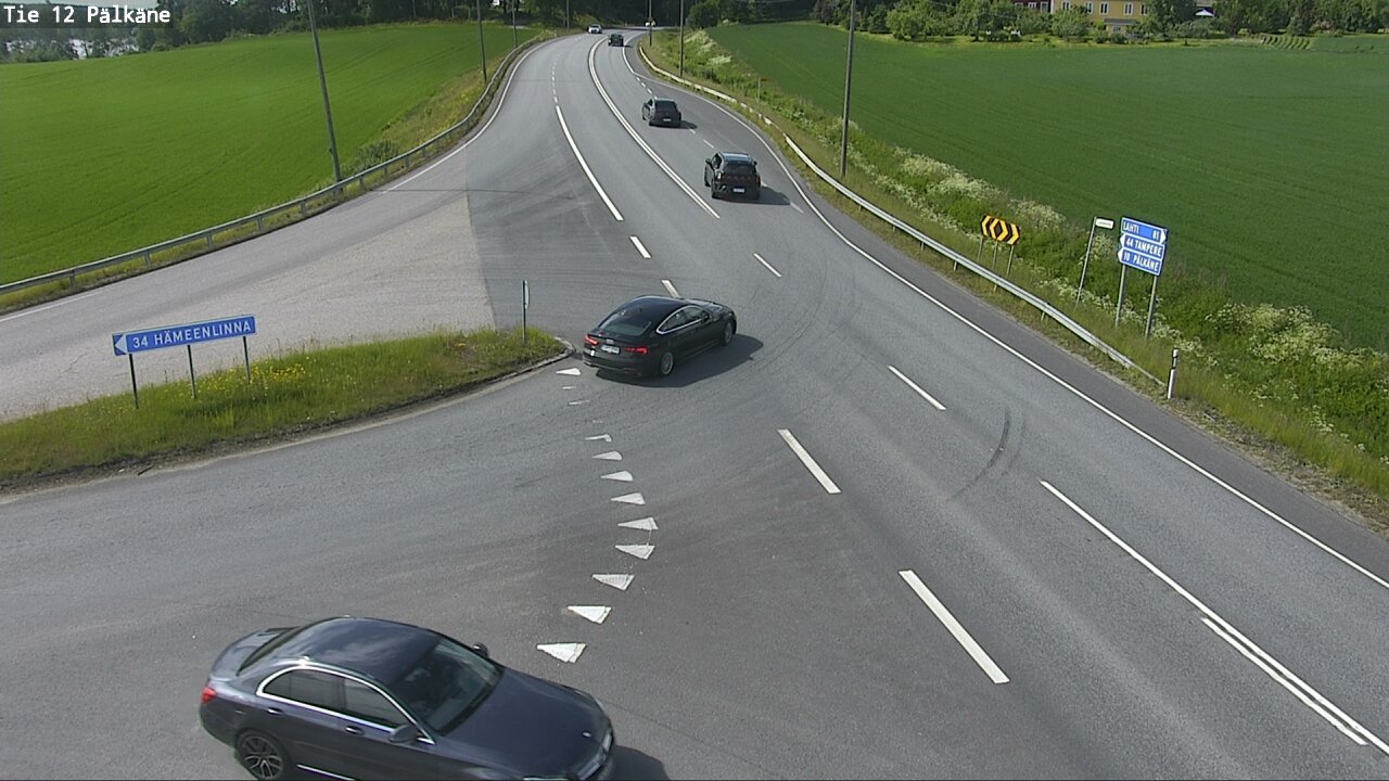 Weather Camera Image Väg 12 Pälkäne, Pälkäne, Pirkanmaa