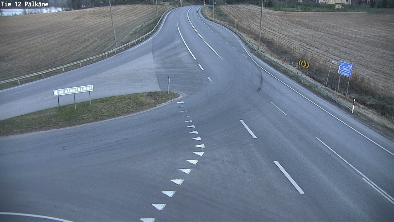 Weather Camera Image Road 12 Pälkäne, Pälkäne, Pirkanmaa