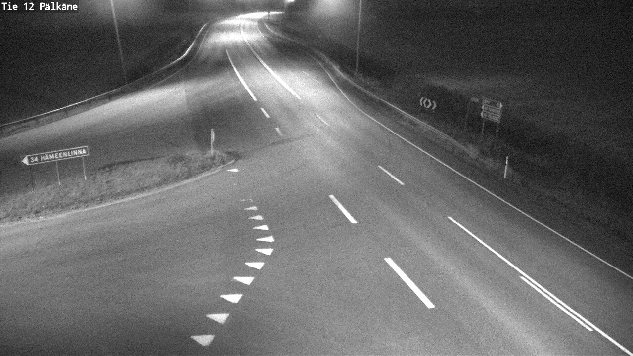 Weather Camera Image Road 12 Pälkäne, Pälkäne, Pirkanmaa