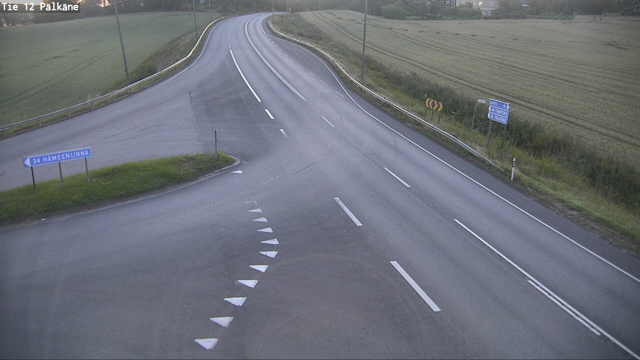 Weather Camera Image Road 12 Pälkäne, Pälkäne, Pirkanmaa