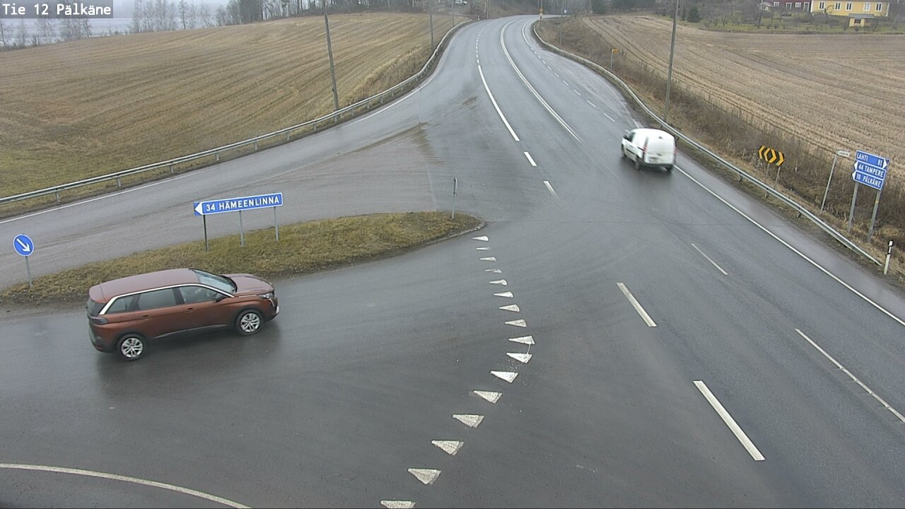 Weather Camera Image Väg 12 Pälkäne, Pälkäne, Pirkanmaa
