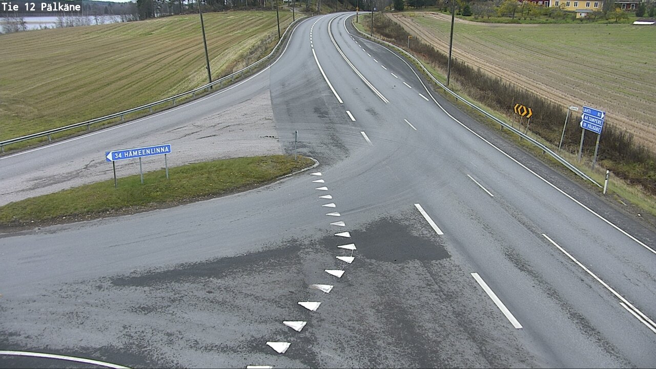 Kelikamerat Kuva Tie 12 Pälkäne, Pälkäne, Pirkanmaa