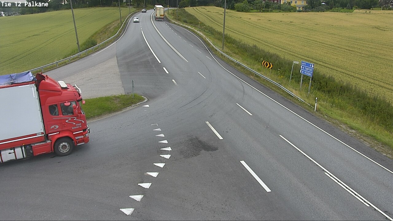 Weather Camera Image Road 12 Pälkäne, Pälkäne, Pirkanmaa
