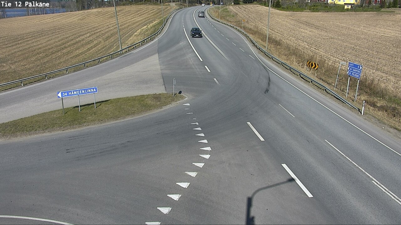 Kelikamerat Kuva Tie 12 Pälkäne, Pälkäne, Pirkanmaa