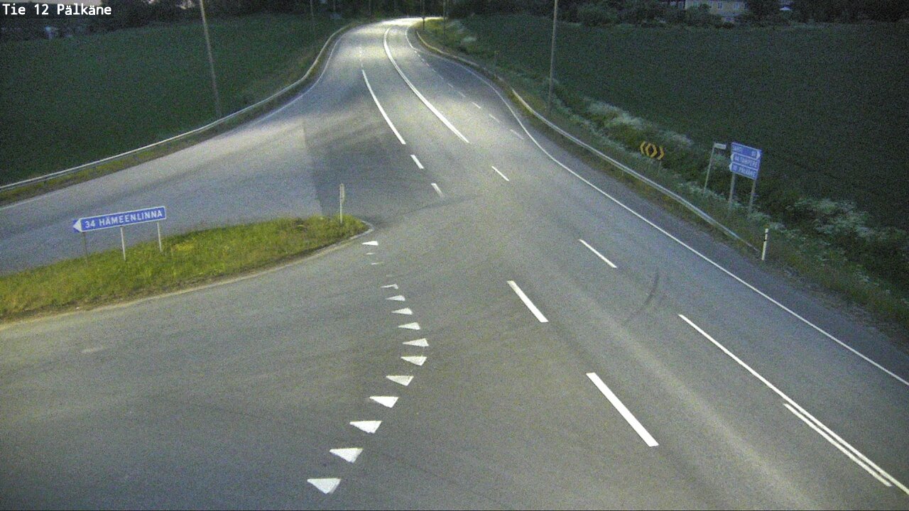 Weather Camera Image Väg 12 Pälkäne, Pälkäne, Pirkanmaa