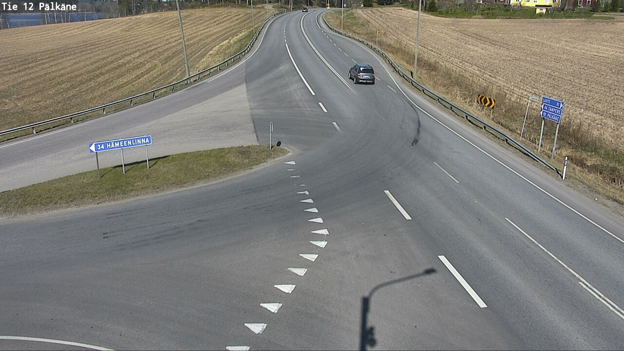 Kelikamerat Kuva Tie 12 Pälkäne, Pälkäne, Pirkanmaa