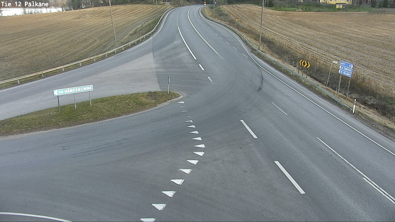 Weather Camera Image Väg 12 Pälkäne, Pälkäne, Pirkanmaa