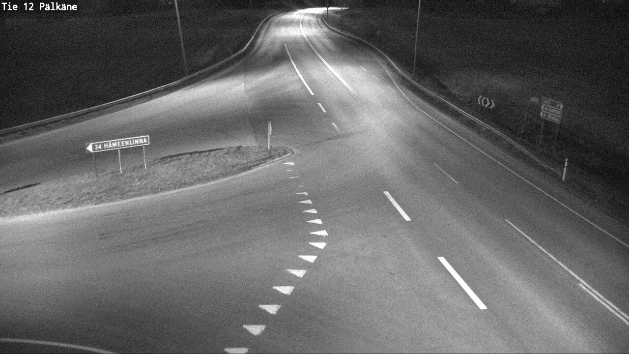 Weather Camera Image Road 12 Pälkäne, Pälkäne, Pirkanmaa
