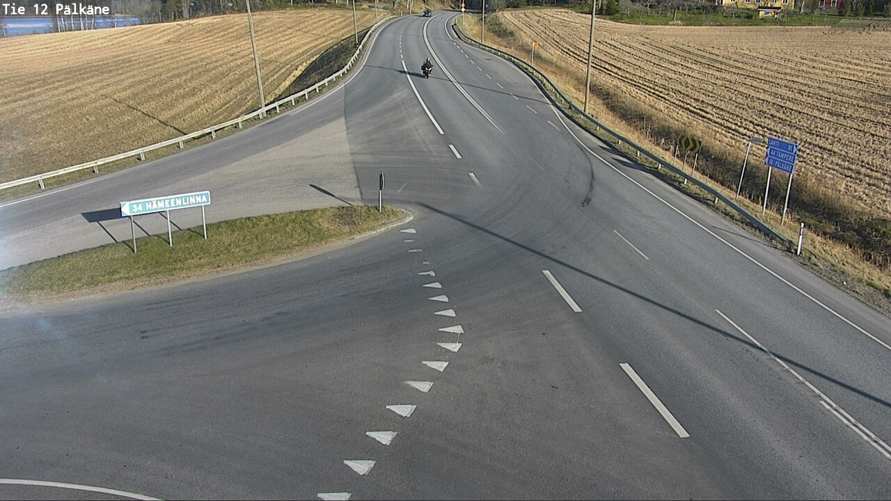 Weather Camera Image Väg 12 Pälkäne, Pälkäne, Pirkanmaa