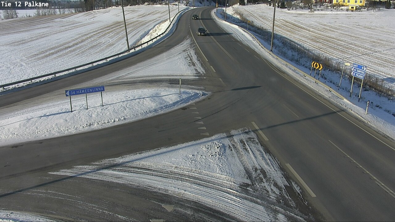 Weather Camera Image Road 12 Pälkäne, Pälkäne, Pirkanmaa