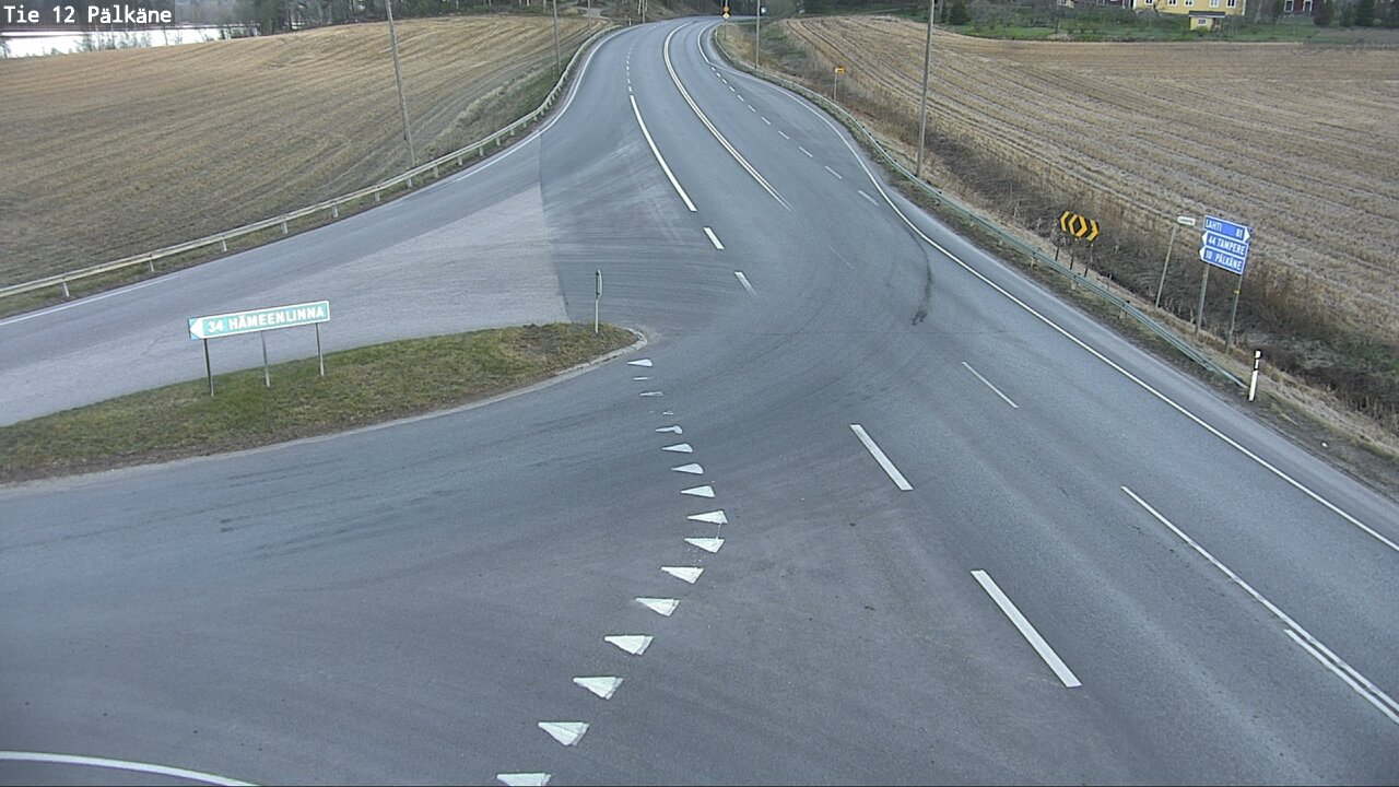 Weather Camera Image Väg 12 Pälkäne, Pälkäne, Pirkanmaa