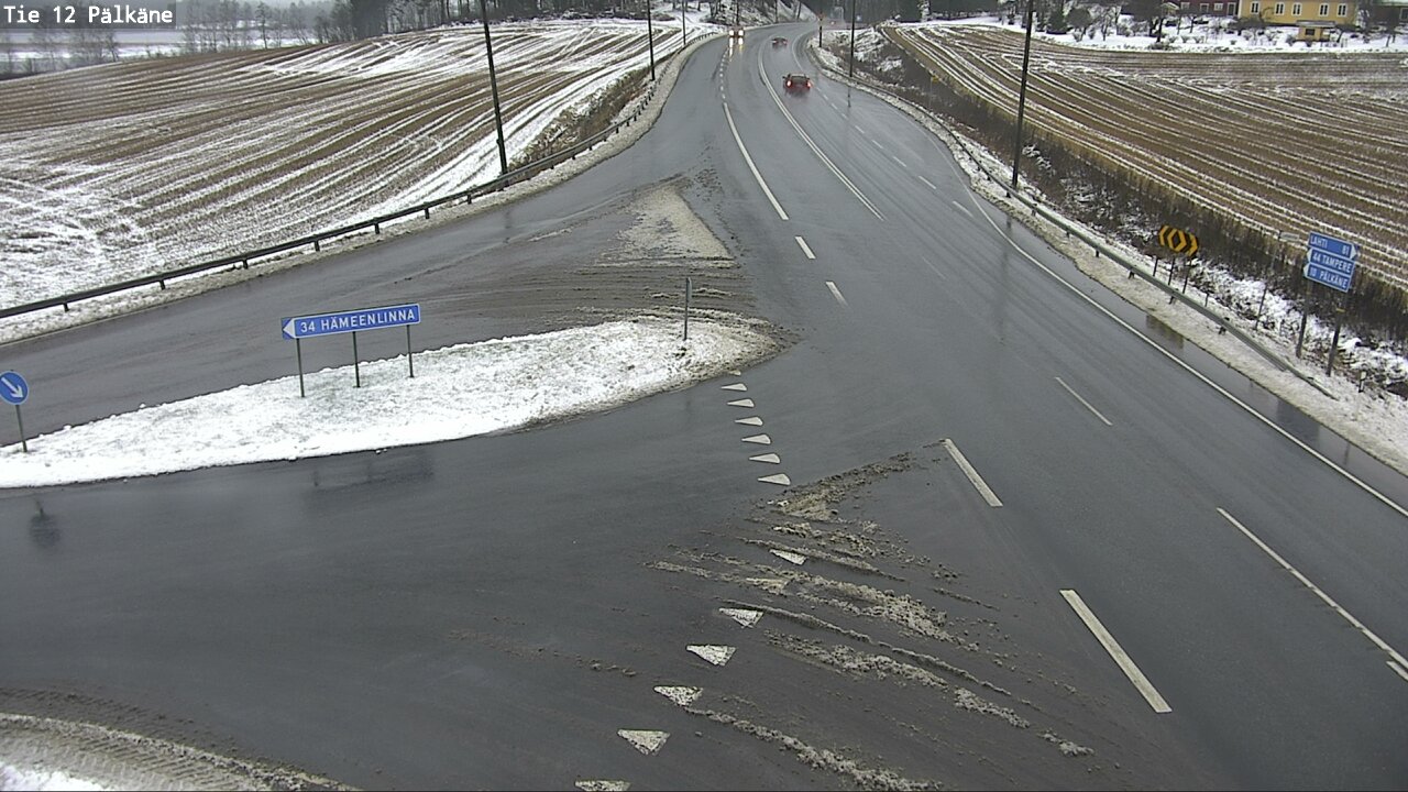 Weather Camera Image Road 12 Pälkäne, Pälkäne, Pirkanmaa