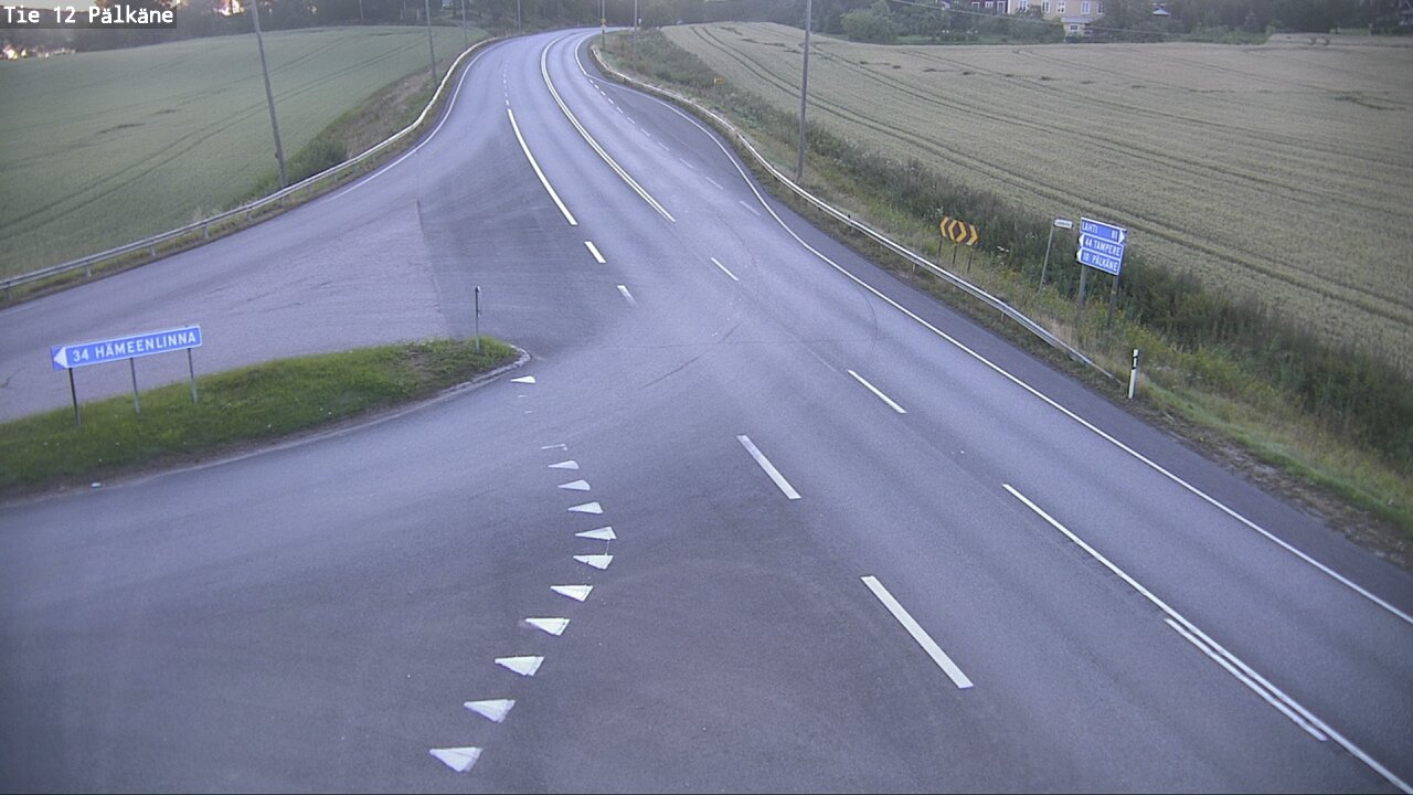 Weather Camera Image Road 12 Pälkäne, Pälkäne, Pirkanmaa