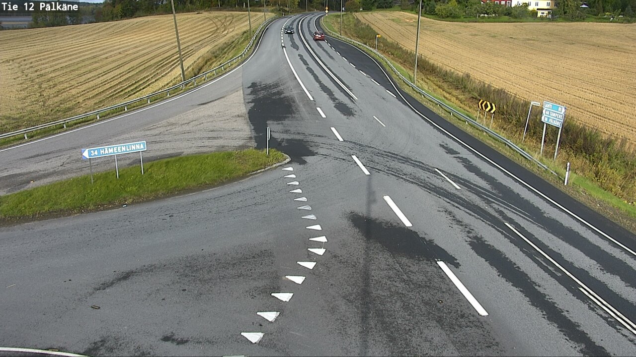 Weather Camera Image Road 12 Pälkäne, Pälkäne, Pirkanmaa