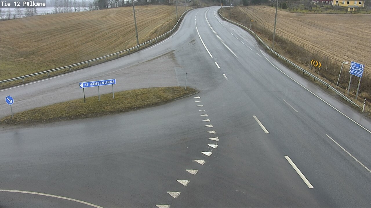 Weather Camera Image Väg 12 Pälkäne, Pälkäne, Pirkanmaa