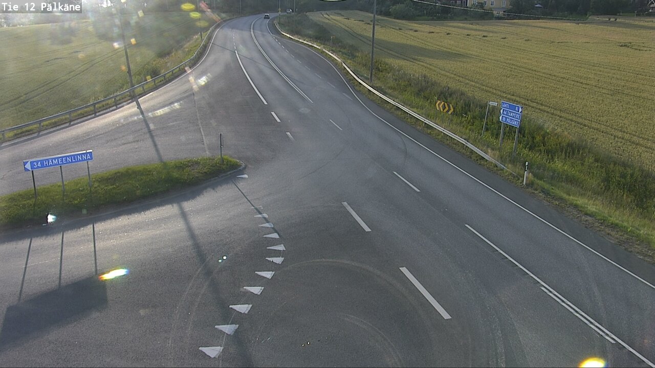 Weather Camera Image Road 12 Pälkäne, Pälkäne, Pirkanmaa