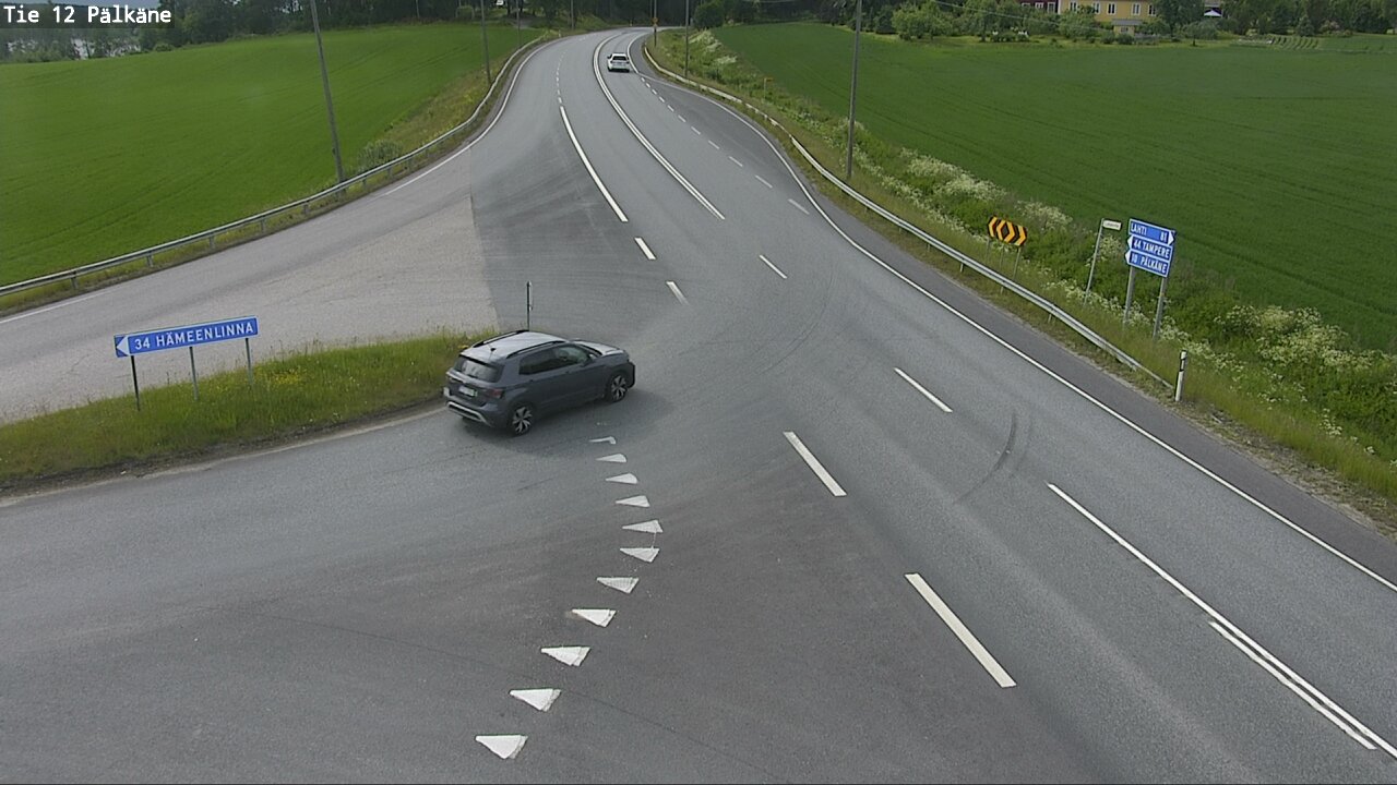 Weather Camera Image Väg 12 Pälkäne, Pälkäne, Pirkanmaa