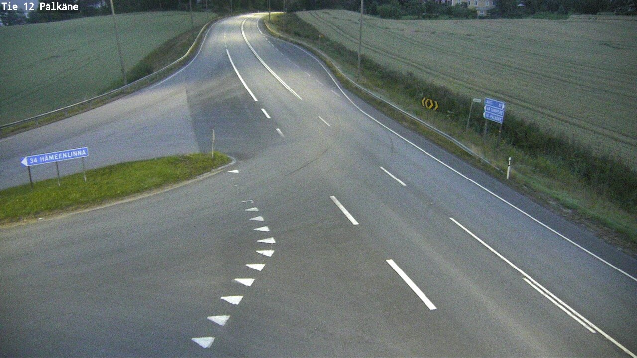 Weather Camera Image Road 12 Pälkäne, Pälkäne, Pirkanmaa