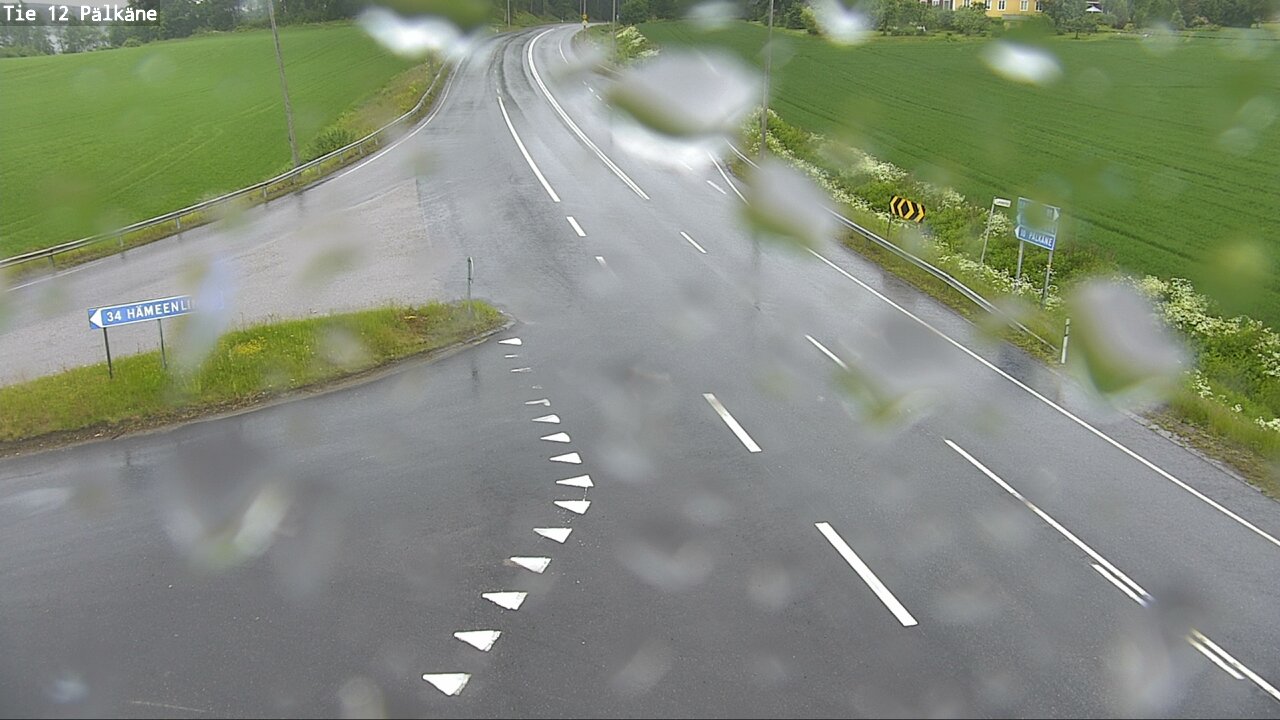 Weather Camera Image Väg 12 Pälkäne, Pälkäne, Pirkanmaa