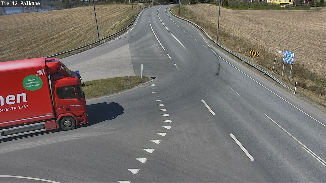 Kelikamerat Kuva Tie 12 Pälkäne, Pälkäne, Pirkanmaa